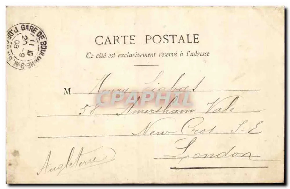 Amiens - Kathedrale - Das weinende Kind - Meisterwerk von Blassset - E. Caron, Fotograf, Amiens - Rückseite