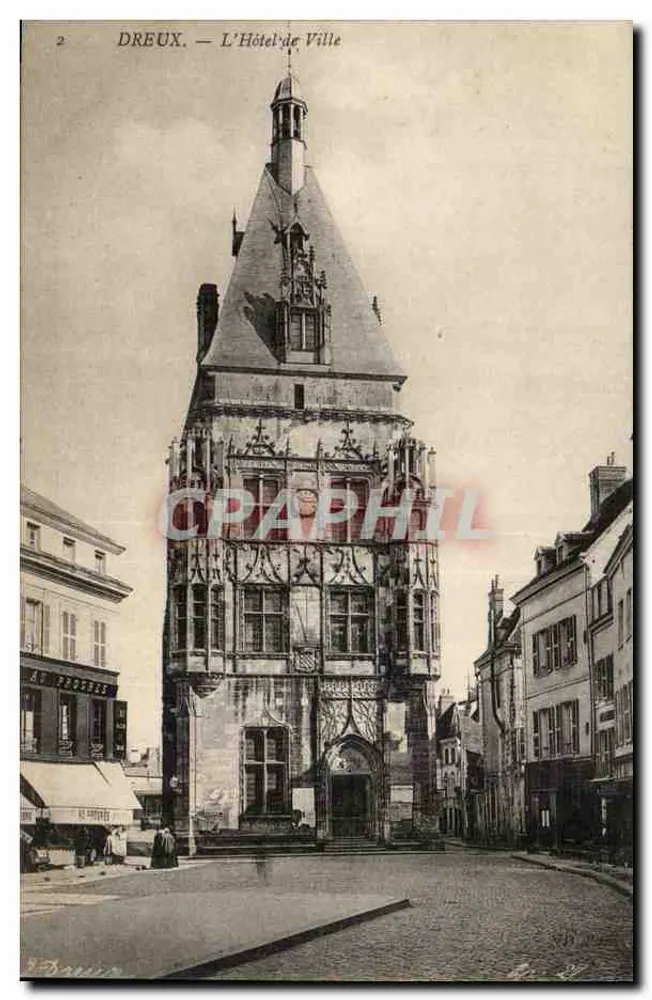Dreux — O Hotel de Ville - Frente