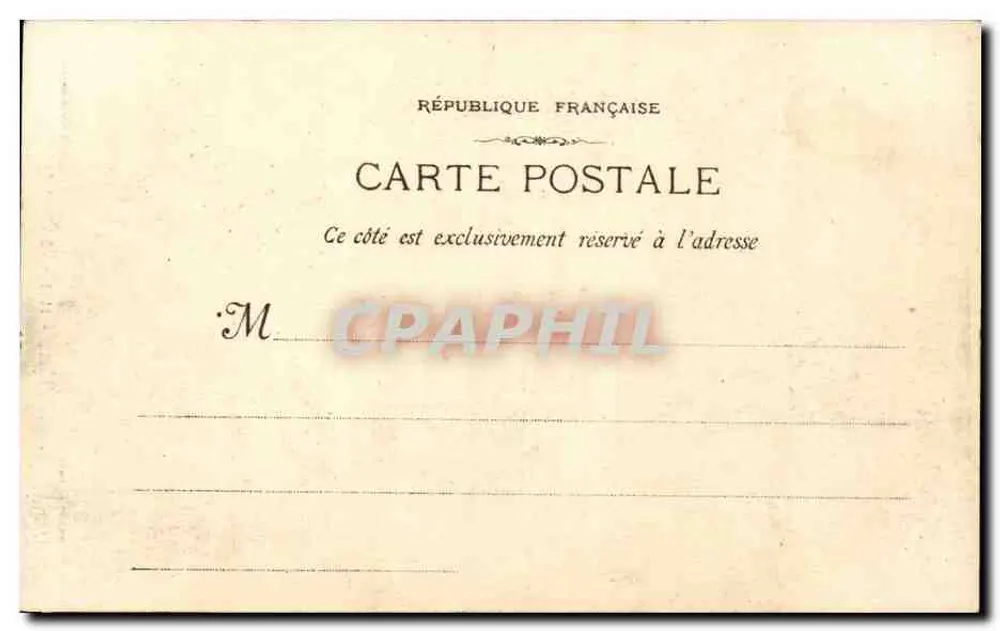 Nîmes - A Cascata — Fototipia E. Lacome, série 1191 - Verso