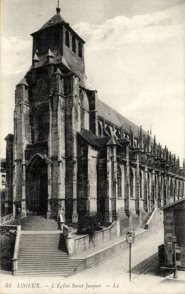 Lisieux — A Igreja de São Jacó — L.L. - Frente
