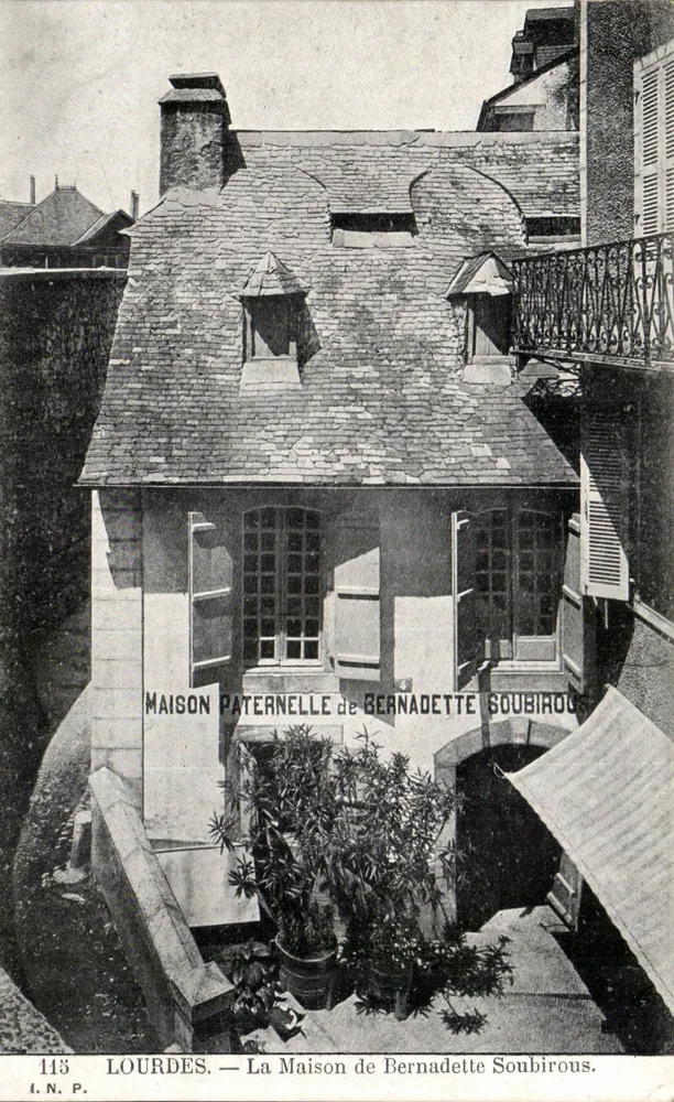 Lourdes — A Casa de Bernadette Soubirous — I.N.P. n°113 - Frente