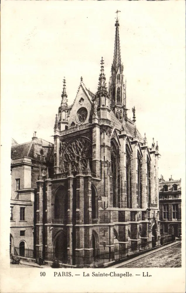 Paris — A Santa Capela — LL. — LL. — LL. — LL. - Frente