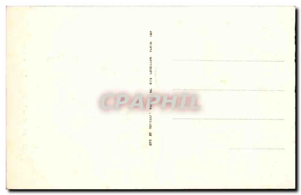 Paris — A Santa Capela — LL. — LL. — LL. — LL. - Verso