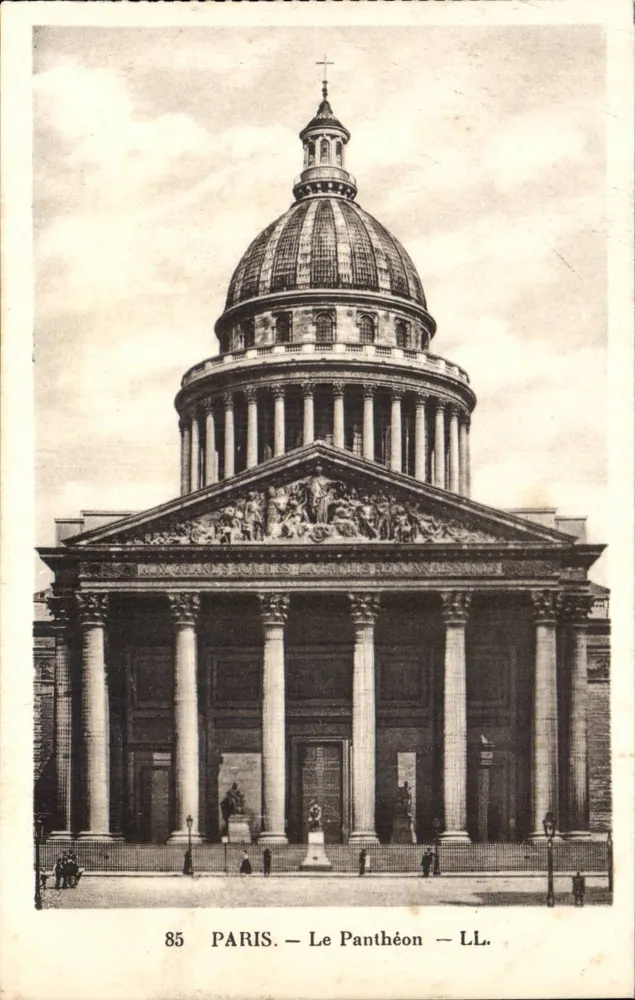 PARIS — O Panteão — LL. — n° 85 - Frente