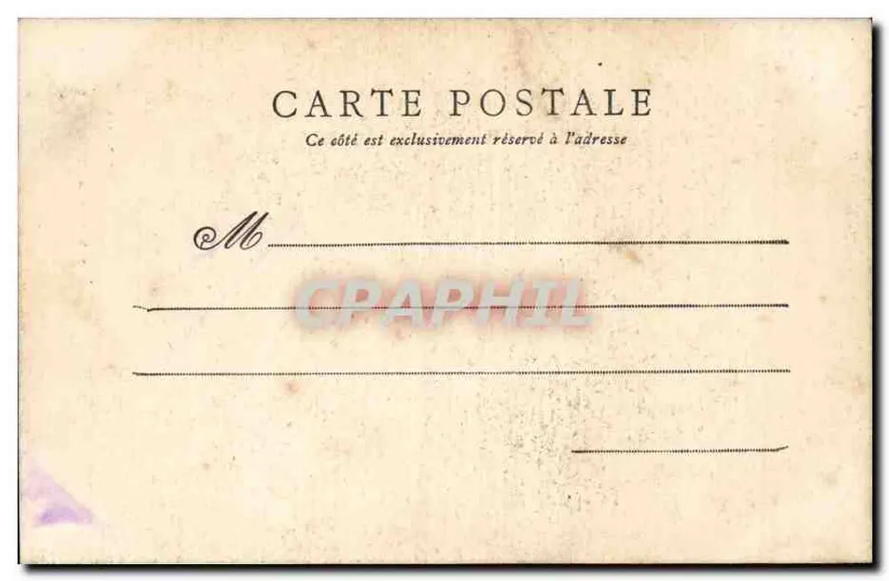 Dijon — Hotel de Vogué — J. M., édit. - Verso
