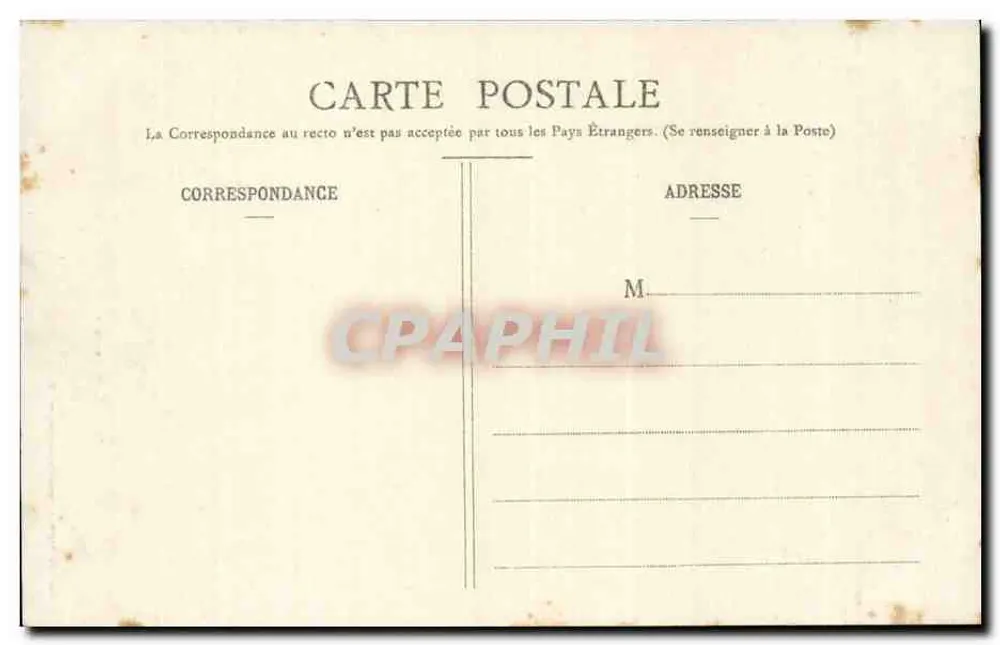 Gérardmer (Vosges) — Op de Saut des Cuves — Imp. Ad. Welok, Saint-Dié, N° 2787 - Achterkant