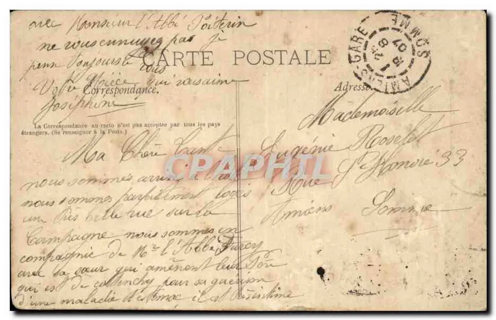 Lourdes — Das Vaterhaus von Bernadette Soubirous — Les Pyrénées Illustrées, Nr. 603 - Rückseite