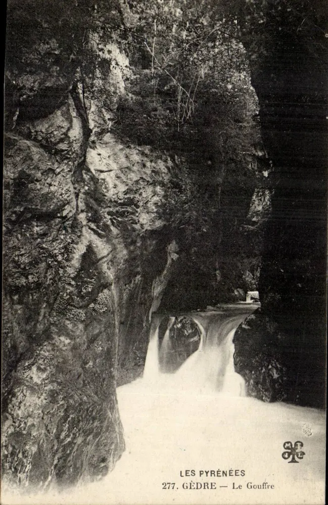 Os Pirineus — Gèdre — O Gouffre — Editora MTLC, n° 277 - Frente