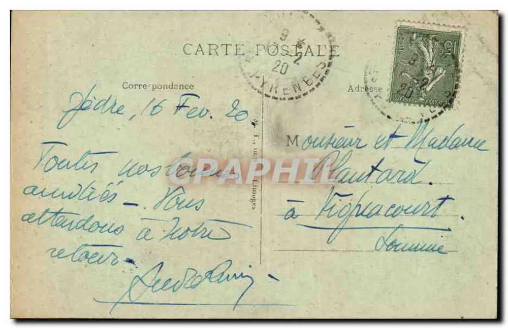 Os Pirineus — Gèdre — O Gouffre — Editora MTLC, n° 277 - Verso