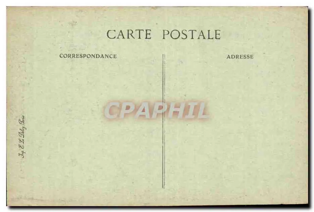 Hôtel de Royaumont — Rue du Jour, 4 — Paris d'autrefois, Verlag CPD, Nr. 109 - Rückseite