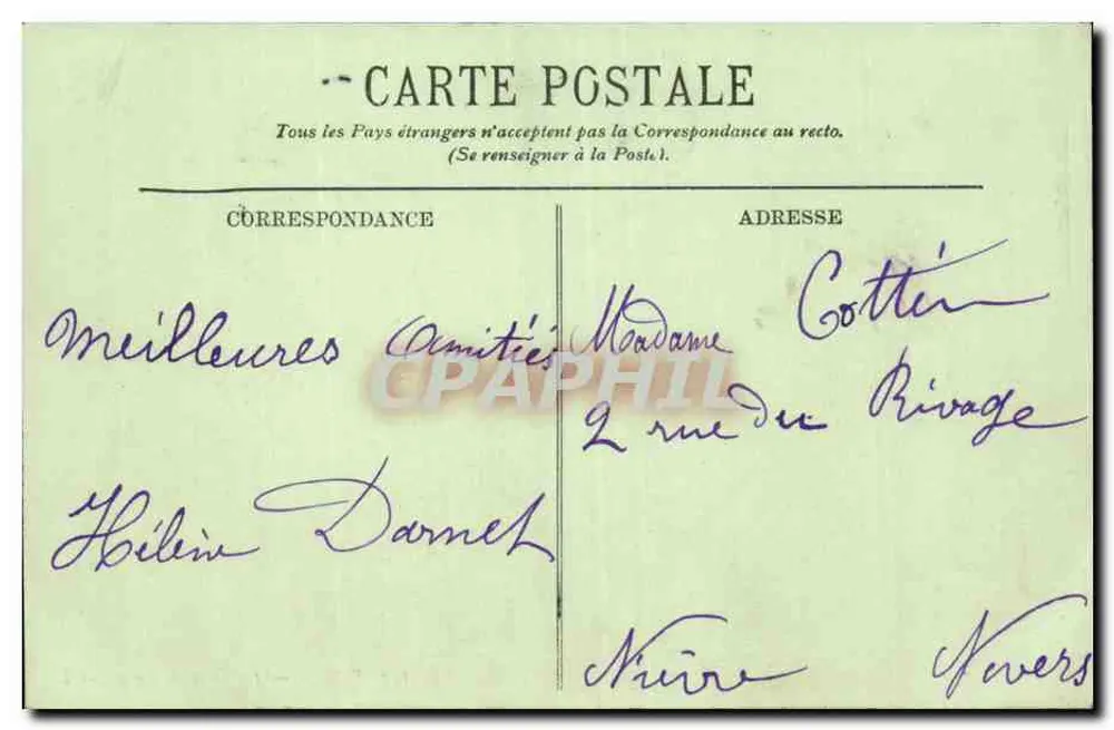 PARIS — A Estação de Lyon — LL. — n°177 - Verso