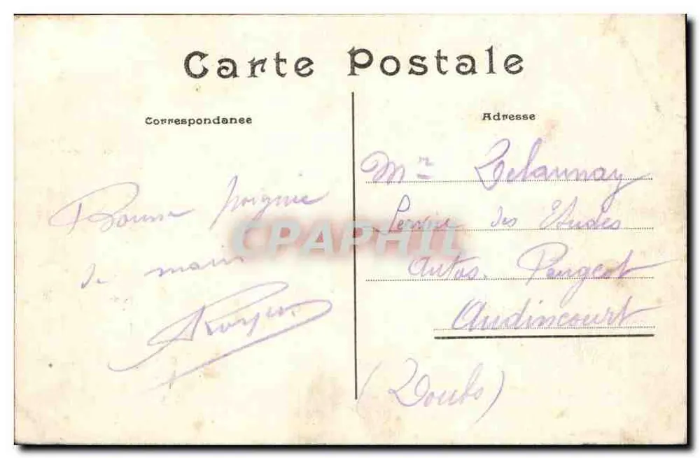 Paris — Boulevard Saint-Denis — S.R.A. Editora, n°42 - Verso
