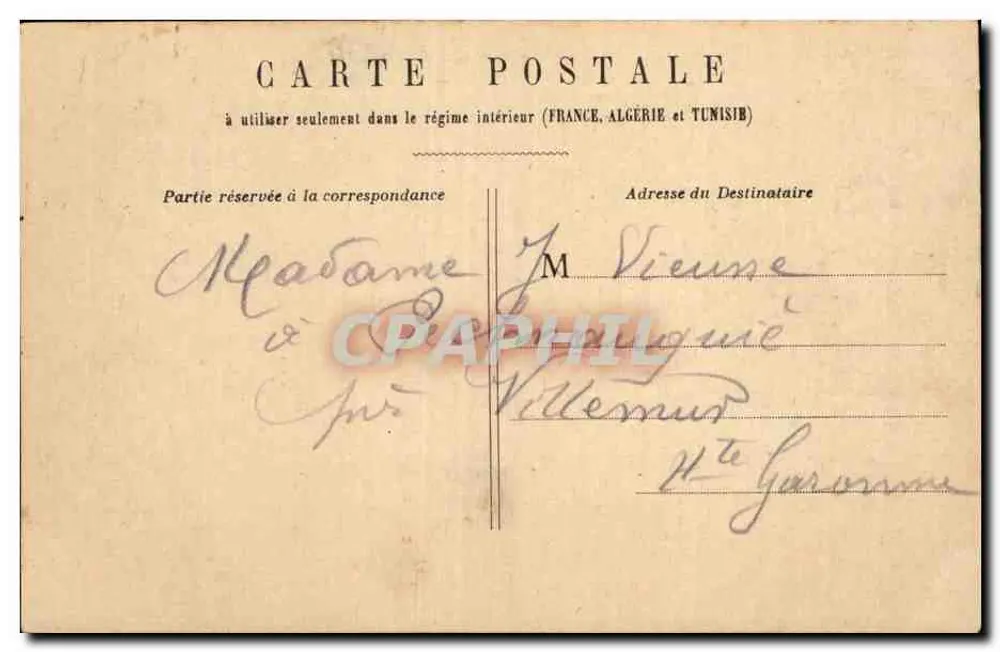 PARIS - Porta Saint-Denis — vista urbana com carruagem puxada por bois e pedestres — editor não identificado - Verso