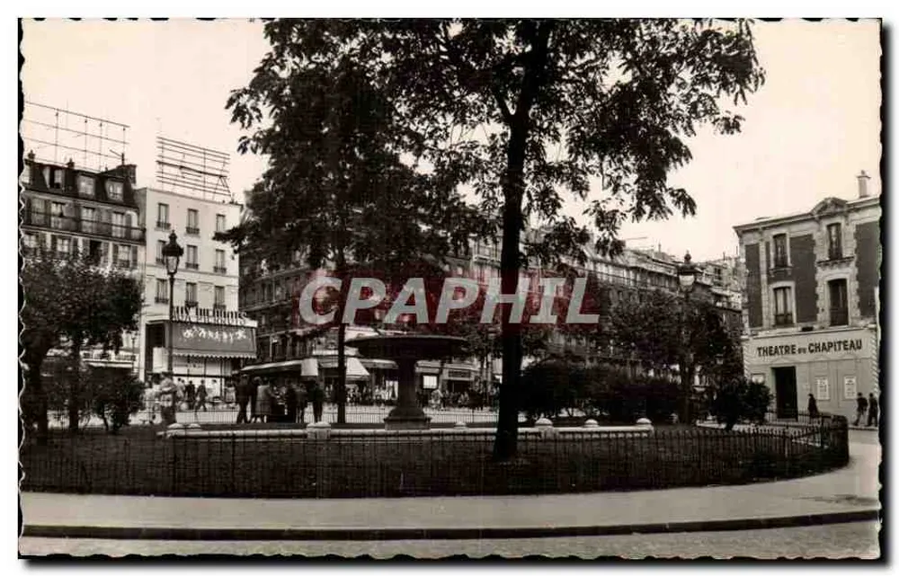 Place Pigalle — Paris 3e — Teatro do Chapiteau - Frente