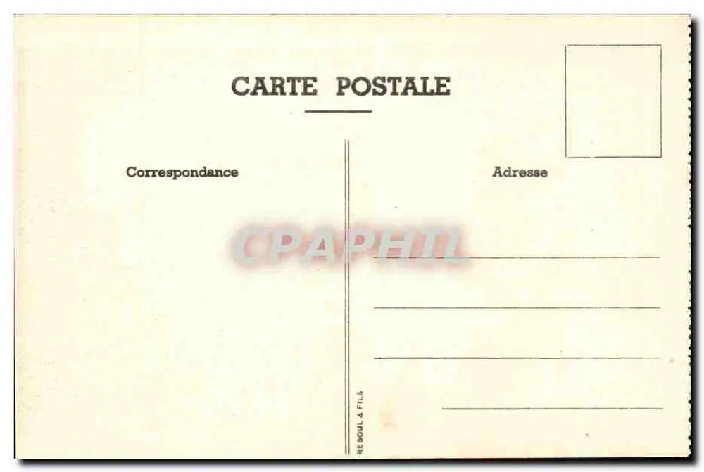 Pavillon der Zigaretten — Ausstellung 1937 — Verkaufsstand — Reboul & Fils - Rückseite