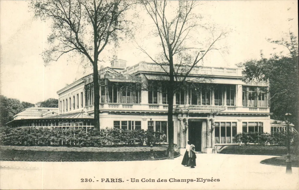 Um Canto dos Champs-Élysées — Paris — n° 230 - Frente