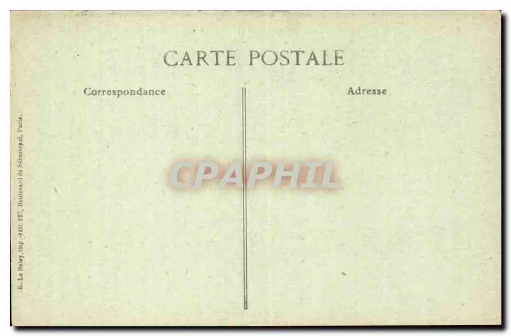 Domatstraße — Ehemalige Straße des Plâtre-Saint-Jacques — Ausgabe Maussang - Rückseite
