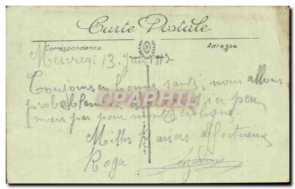 पेरिस — ऑपेरा के एवेन्यू — LL. — 1928 - पीछे
