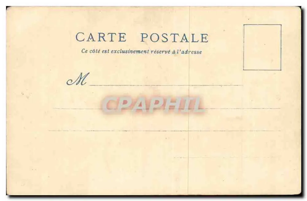 Ponte do Cambio — Paris — editor A. Pin Fin - Verso