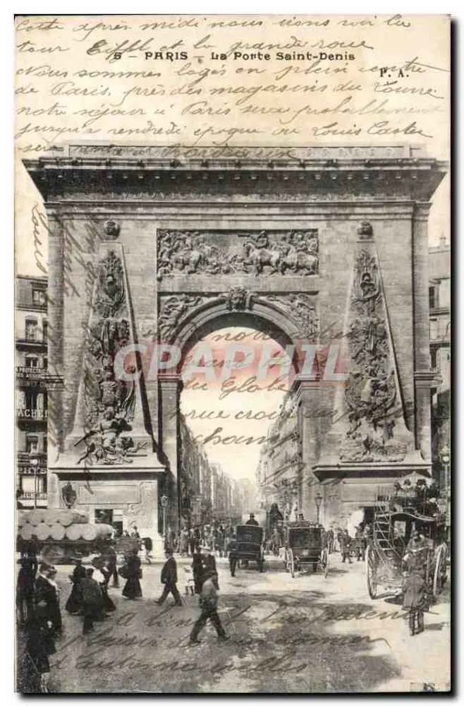 Paris — Porta Saint-Denis — P.A. (editor) - Frente