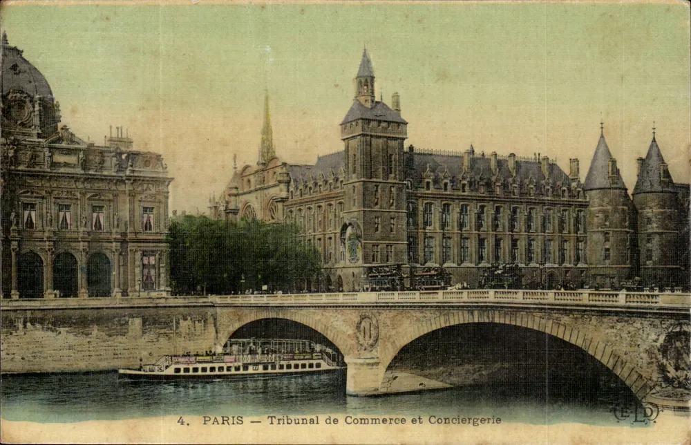 PARIS — Handelsgericht und Conciergerie — C.E.D. - Vorderseite