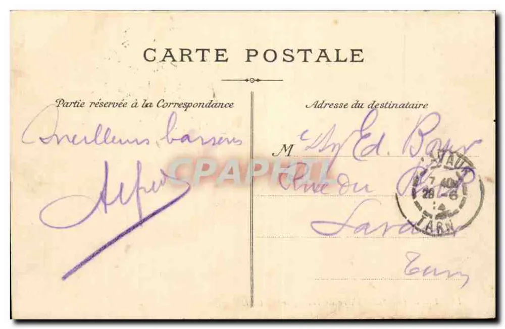 Paris (VIIIe) — O Arco do Triunfo — D. L. - Verso