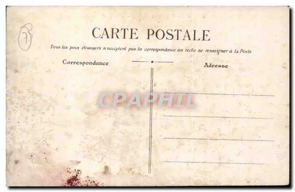 Paris — Quai d'Orsay — Chemin de fer des Invalides — Éditeur : Magasins Réunis, n° 243 - Verso