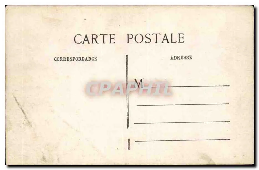 Neuilly-sur-Seine — Inundação do Boulevard d'Argenson — Editor não identificado, n° de série não visível - Verso