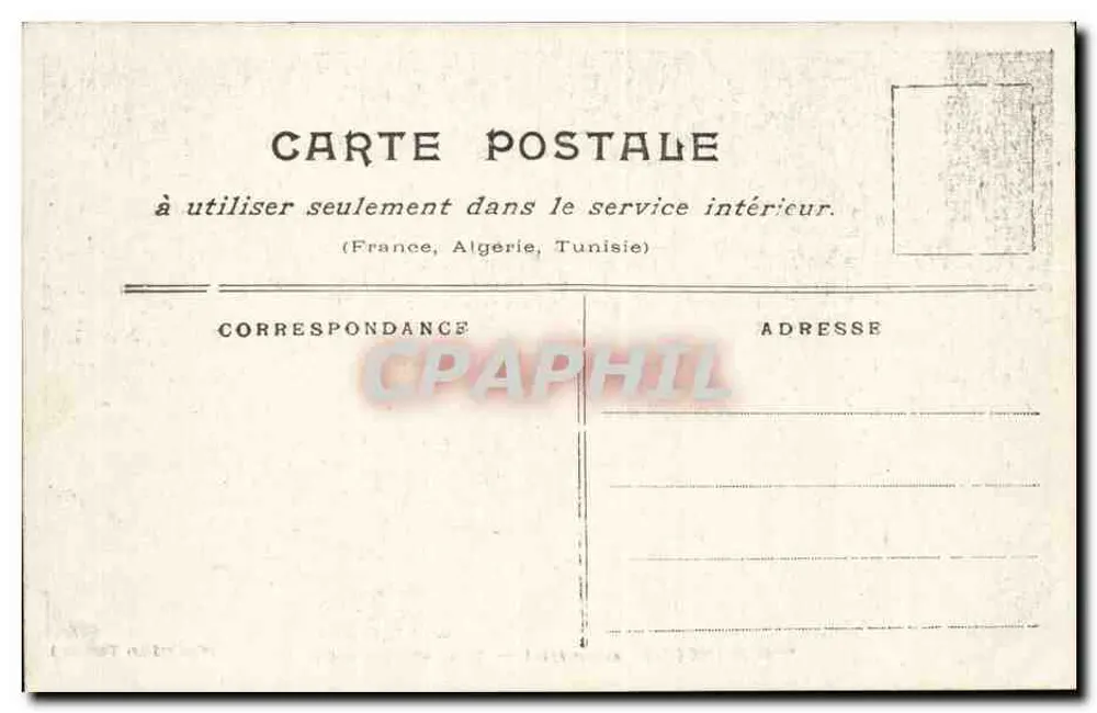 Paris inondado (janeiro 1910) — Quai de la Repée — Coleção Taride - Verso