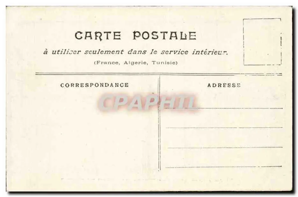 Paris überschwemmt — Januar 1910 — Aufnahme vom Quai des Orfèvres - Rückseite