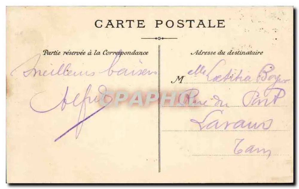 PARIS — Notre-Dame — D. L. n°22 - Verso