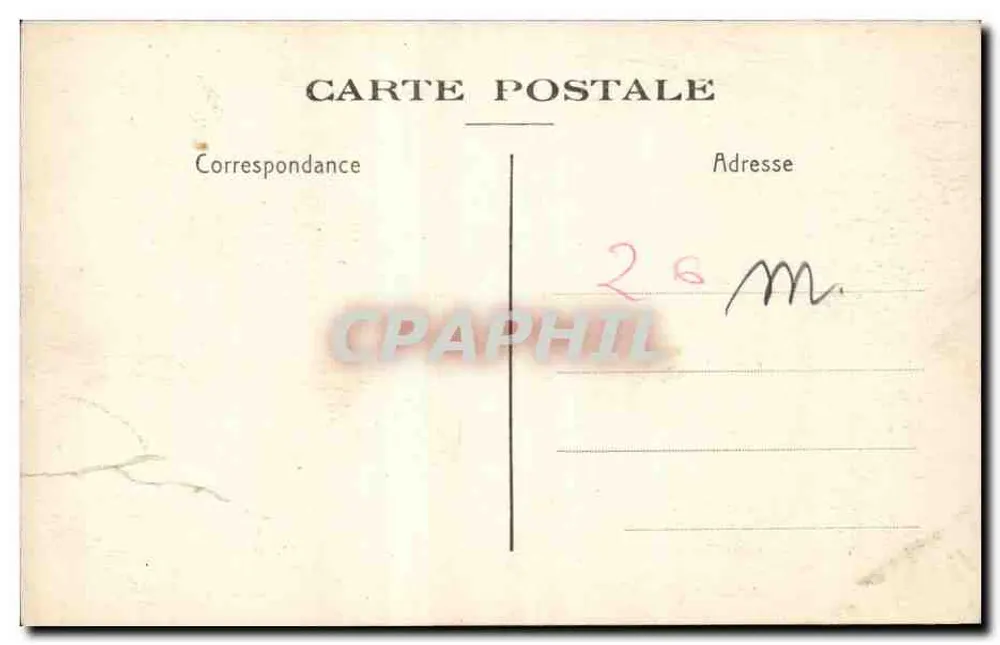 Wäscherei — Hôtel des Monnales — L. Baslé, Foto-Verlag, Robinson (Paris) - Rückseite