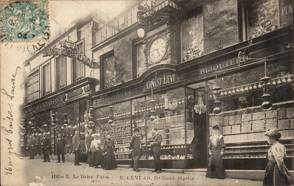 Schmuckgeschäft Ernest Lévi — Paris — Hélio E. Le Deley - Vorderseite