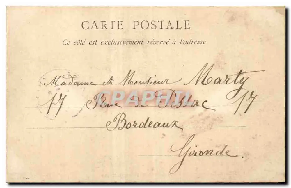 Schmuckgeschäft Ernest Lévi — Paris — Hélio E. Le Deley - Rückseite
