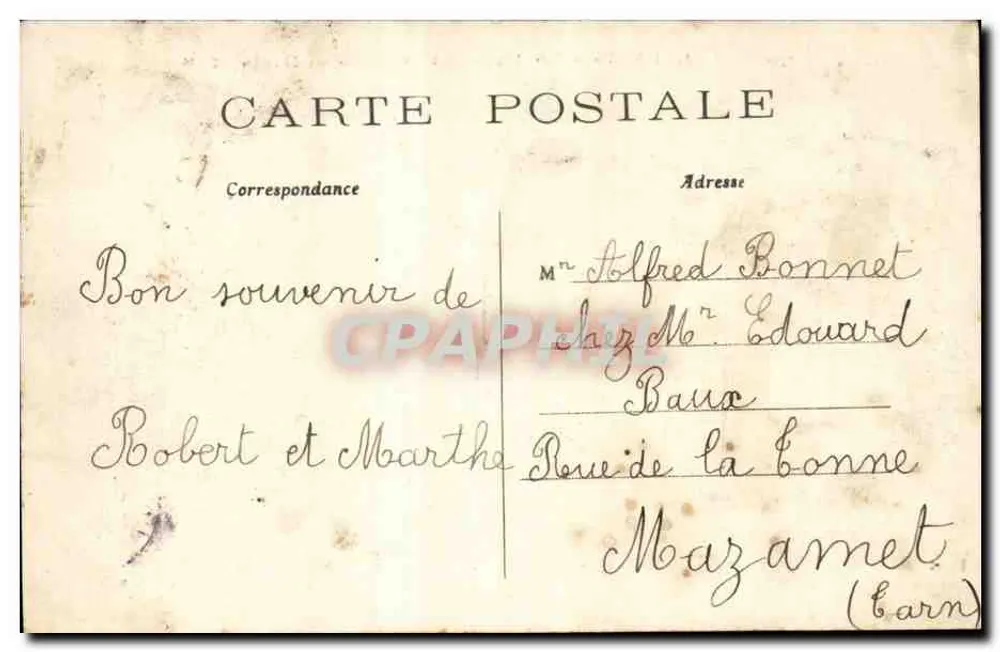 Paris — Boulevard e Porta Saint-Denis — C.M. n°109 - Verso