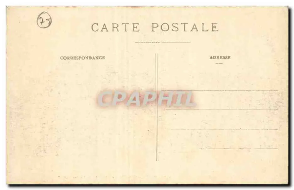 Paris - Notre-Dame - As Três Portas - A. R. - Verso