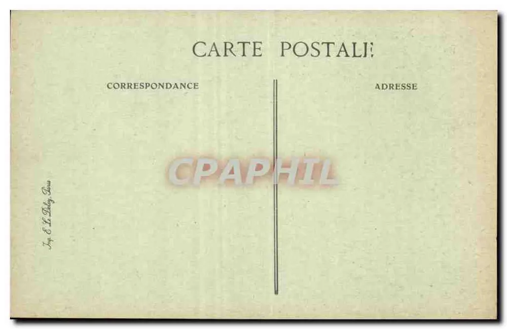 Quai de la Tournelle, 57 — Paris d'autrefois — Verleger J. & L. Tiffany, Paris - Rückseite