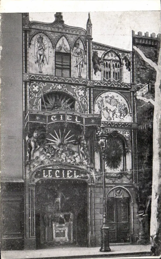 O Céu — Teatro de espetáculos — Paris, editor não visível - Frente