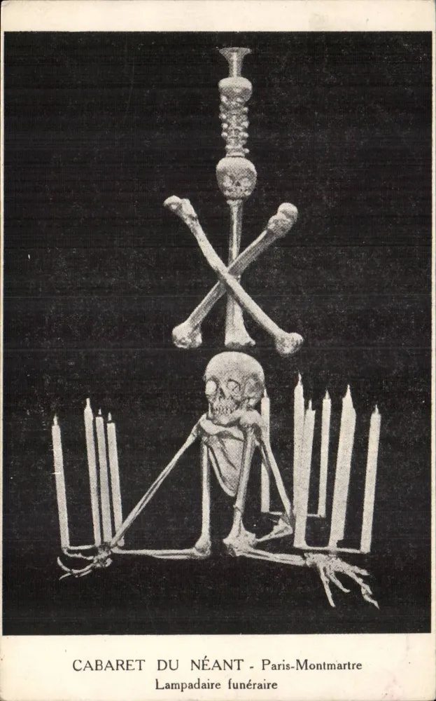Cabaret du Néant - Paris-Montmartre — Totenklub - Vorderseite