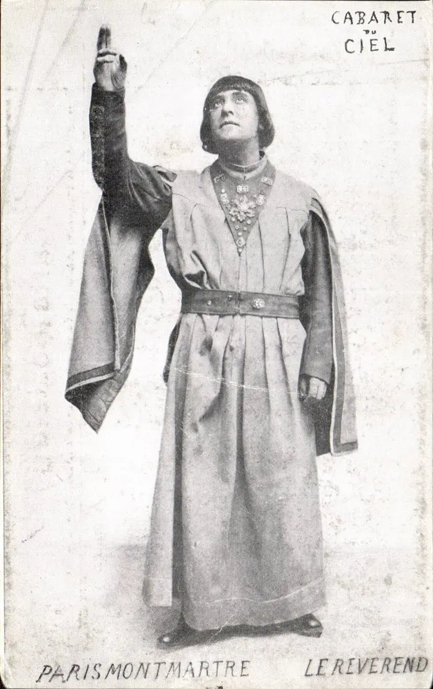 Der Reverend — Cabaret du Ciel — Paris Montmartre - Vorderseite