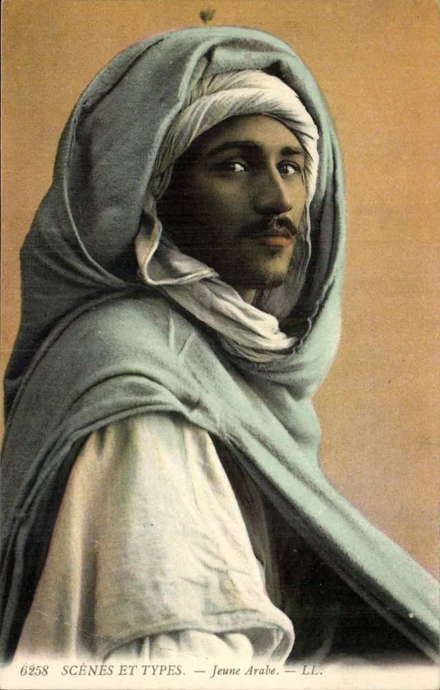 Jovem Árabe — LL. — SCÈNES ET TYPES. — N° 6258 - Frente