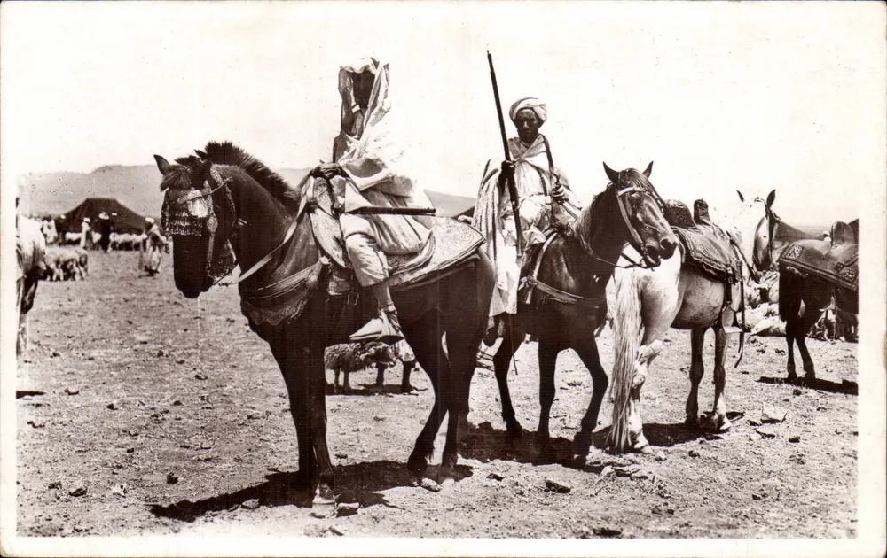 Cavaleiros do Sul — Argélia — Edição Carnot, Argel - Frente