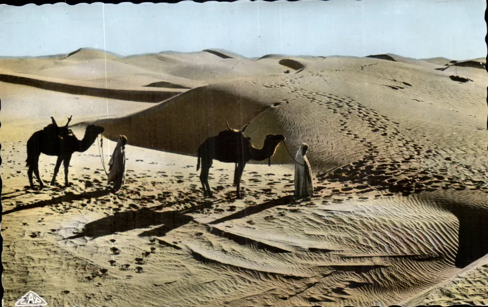 Passage der Sanddünen im Wüste — Ci des Arts Photomécaniques — n°1122 - Vorderseite