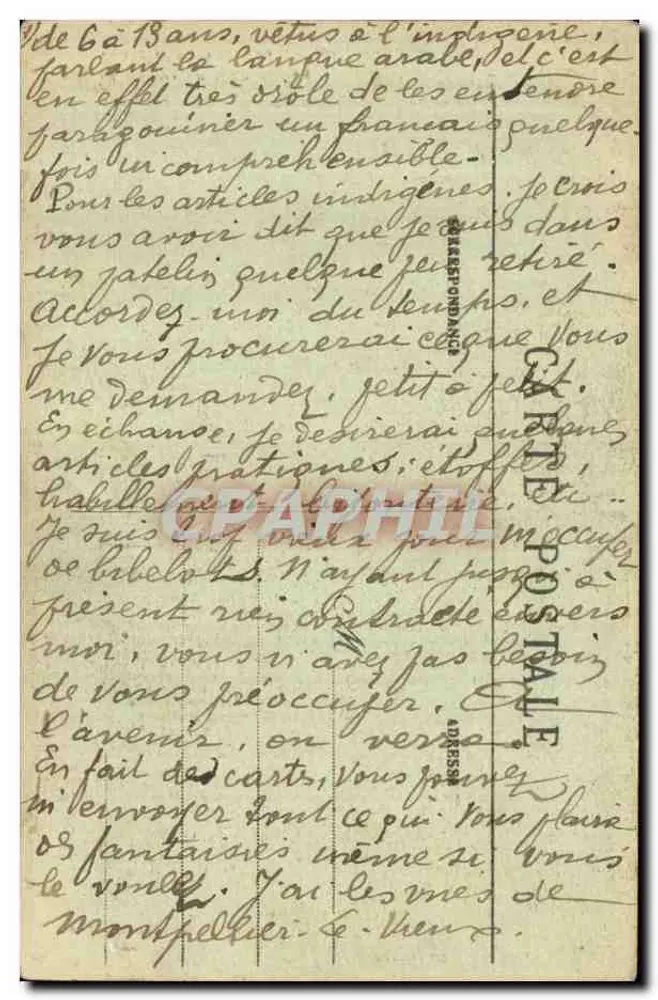 Ségula in einem Dorf im Süden — Ideal Collection P. S. — n° 507 - Rückseite