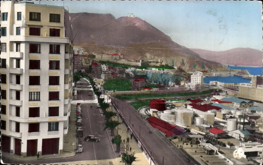 Boulevard Front de Mer und der Arrière-Port — Oran — Éditions Alexandre Sirecky - Vorderseite