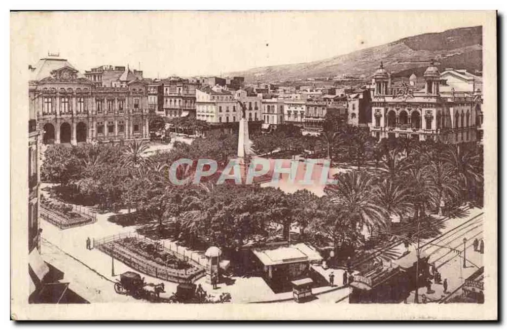 Platz des Generals de Gaulle — Algerien — Verlag 'La Place du Marechal Foch' n°262 - Vorderseite