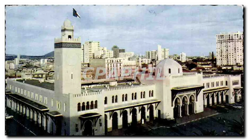 Mesquita de Oran — vista aérea — editor desconhecido - Frente