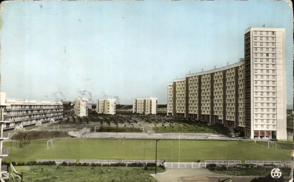 Oran — A Cidade Dar-Beïda — Ed. Alexandre Srecky, Av. Marceau - Frente