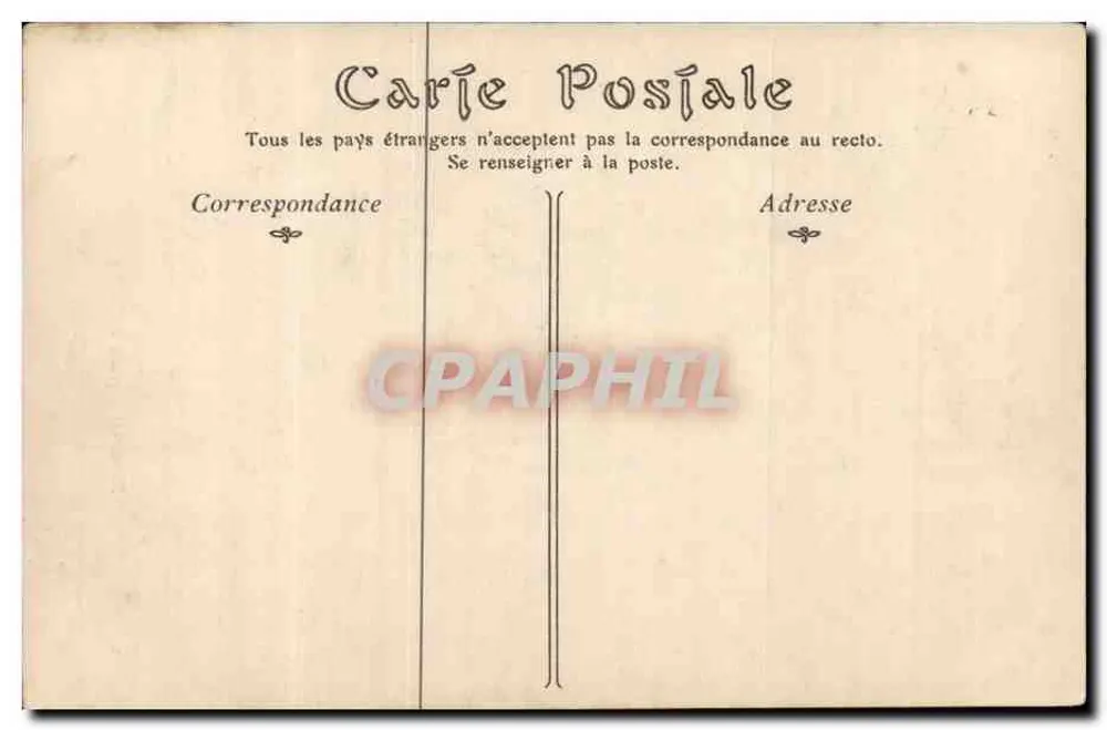 Dattelpalmen — ND Phot, n° 6 A - Rückseite