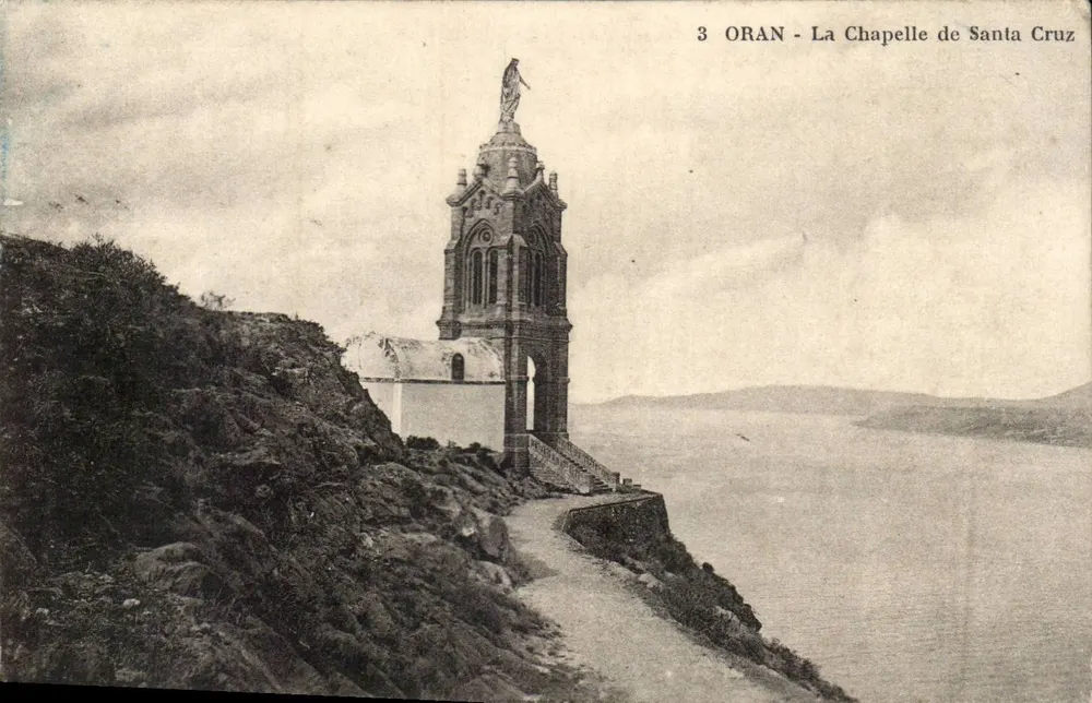 Oran — Die Kapelle Santa Cruz — unbekannter Verlag, Nr. 3 - Vorderseite